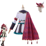 Pretty Derby Cosplay Costume Marche Lorraine White Outfit Adult Female Halloween Carnival Costume