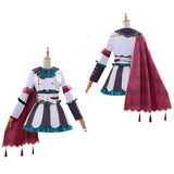 Pretty Derby Cosplay Costume Marche Lorraine White Outfit Adult Female Halloween Carnival Costume