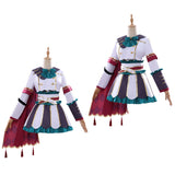 Pretty Derby Cosplay Costume Marche Lorraine White Outfit Adult Female Halloween Carnival Costume