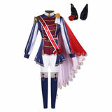 Pretty Derby Cosplay Costume Rose Kingdom Women Blue Uniform Adult Female Halloween Carnival Costume