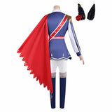 Pretty Derby Cosplay Costume Rose Kingdom Women Blue Uniform Adult Female Halloween Carnival Costume