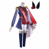 Pretty Derby Cosplay Costume Rose Kingdom Women Blue Uniform Adult Female Halloween Carnival Costume