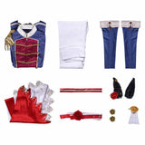 Pretty Derby Cosplay Costume Rose Kingdom Women Blue Uniform Adult Female Halloween Carnival Costume