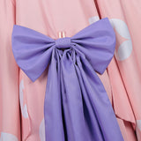 Cosmic Princess Kaguya Cosplay Costume Kaguya Pink Kimono Adult Female Halloween Carnival Costume