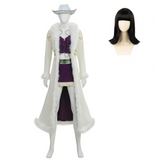 One Piece Live-Action Cosplay Costume Niko Robin White Outfit Adult Female Halloween Carnival Costume