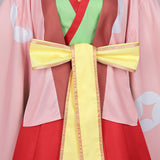 Cosmic Princess Kaguya Cosplay Costume Kaguya Pink Kimono Adult Female Halloween Carnival Costume