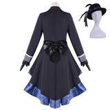 Black Butler Cosplay Costume Ciel Phantomhive Black Outfit Adult Male Halloween Carnival Costume