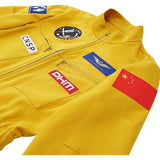 Project Hail Mary Cosplay Costume Ryland Grace Yellow Outfit Adult Male Halloween Carnival Costume