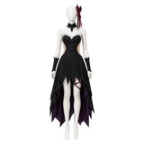 Puella Magi Madoka Magica Cosplay Costume Akemi Homura Black Dress Adult Female Halloween Carnival Costume