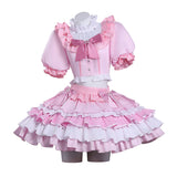 Puella Magi Madoka Magica Cosplay Costume Madoka Kaname  Pink Dress Adult Female Halloween Carnival Costume