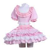 Puella Magi Madoka Magica Cosplay Costume Madoka Kaname  Pink Dress Adult Female Halloween Carnival Costume