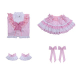 Puella Magi Madoka Magica Cosplay Costume Madoka Kaname  Pink Dress Adult Female Halloween Carnival Costume