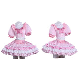 Puella Magi Madoka Magica Cosplay Costume Madoka Kaname  Pink Dress Adult Female Halloween Carnival Costume