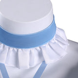 Puella Magi Madoka Magica Cosplay Costume Sayaka Miki Blue Outfit Adult Female Halloween Carnival Costume