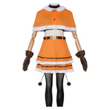 Puella Magi Madoka Magica Nagisa Momoe Women Orange Outfit Adult Female Halloween Carnival Costume