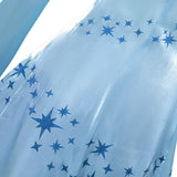 Re Zero Cosplay Costume Emilia Blue Evening Gown Adult Female Halloween Carnival Costume