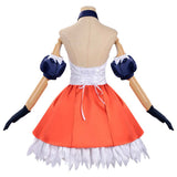 Record of Ragnarok Cosplay Costume Alvitr Blue and Orange Dress Adult Female Halloween Carnival Costume