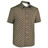 Red One Jack O’Malley Brown Printed Shirt Cosplay Costume