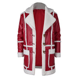 Red One Santa Claus Nick Red Coat Cosplay Costume Outfits Halloween Carnival Suit