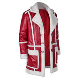 Red One Santa Claus Nick Red Coat Cosplay Costume Outfits Halloween Carnival Suit