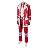 Red One Santa Claus Nick Red Set Cosplay Costume Outfits Halloween Carnival Suit