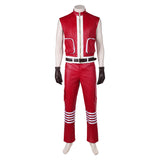 Red One Santa Claus Nick Red Set Cosplay Costume Outfits Halloween Carnival Suit