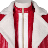 Red One Santa Claus Nick Red Set Cosplay Costume Outfits Halloween Carnival Suit