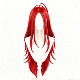 Reid Astrea Red Cosplay Wig Resistant Synthetic Hair Halloween Costume Accessories