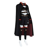Reincarnated as a Sword Cosplay Costume Fran Black Outfit Adult Female Halloween Carnival Costume