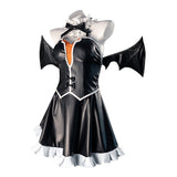 Rem Cosplay Costume Black Little Devil Dress Adult Female Halloween Carnival Costume
