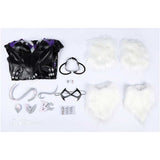 Rivals Cosplay Costume Black Cat Black Bodysuit Adult Female Halloween Carnival Costume
