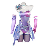 Rivals Cosplay Costume Luna Purple Outfit Adult Female Halloween Carnival Costume