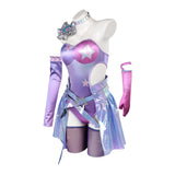 Rivals Cosplay Costume Luna Purple Outfit Adult Female Halloween Carnival Costume
