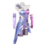 Rivals Cosplay Costume Luna Purple Outfit Adult Female Halloween Carnival Costume