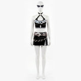 Rivals Cosplay Costume Urban Predator Women Black Outfit Adult Female Halloween Carnival Costume