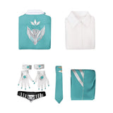 Rivals Cosplay Costume White Fox Blue Suit Adult Female Halloween Carnival Costume
