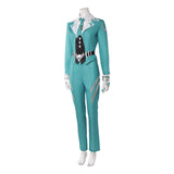 Rivals Cosplay Costume White Fox Blue Suit Adult Female Halloween Carnival Costume
