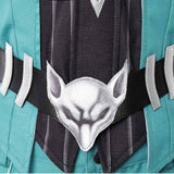 Rivals Cosplay Costume White Fox Blue Suit Adult Female Halloween Carnival Costume