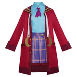Roco Kingdom Cosplay Costume Freya Red Outfit Adult Female Halloween Carnival Costume