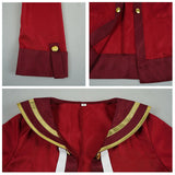Roco Kingdom Cosplay Costume Freya Red Outfit Adult Female Halloween Carnival Costume