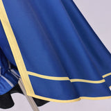 Roco Kingdom Cosplay Costume Louis Blue Outfit Adult Female Halloween Carnival Costume