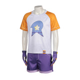 Roco Kingdom Cosplay Costume Roco White and Purple Outfit Adult Male Halloween Carnival Costume