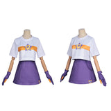 Roco Kingdom Roco Women White and Purple Outfit Adult Female Halloween Carnival Costume