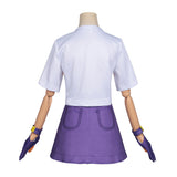 Roco Kingdom Roco Women White and Purple Outfit Adult Female Halloween Carnival Costume