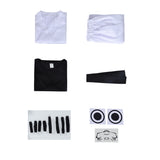 Ryomen Sukuna Cosplay Costume White Kung Fu Suit Adult Male Halloween Carnival Costume