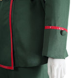 Saga of Tanya the Evil Cosplay Costume Tanya von Degurechaff  Army Green Suit Adult Female Halloween Carnival Costume