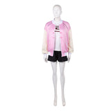Sakamoto Days Cosplay Costume Lu Shaotang Pink Outfit Adult Female Halloween Carnival Costume