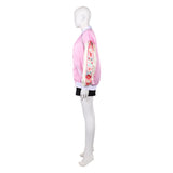 Sakamoto Days Cosplay Costume Lu Shaotang Pink Outfit Adult Female Halloween Carnival Costume