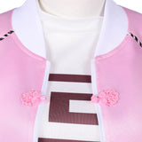 Sakamoto Days Cosplay Costume Lu Shaotang Pink Outfit Adult Female Halloween Carnival Costume