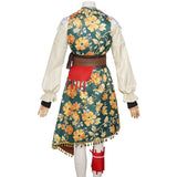 Sea of Remnants Cosplay Costume R.S Green Printed Pirate Costume Adult Female Halloween Carnival Costume